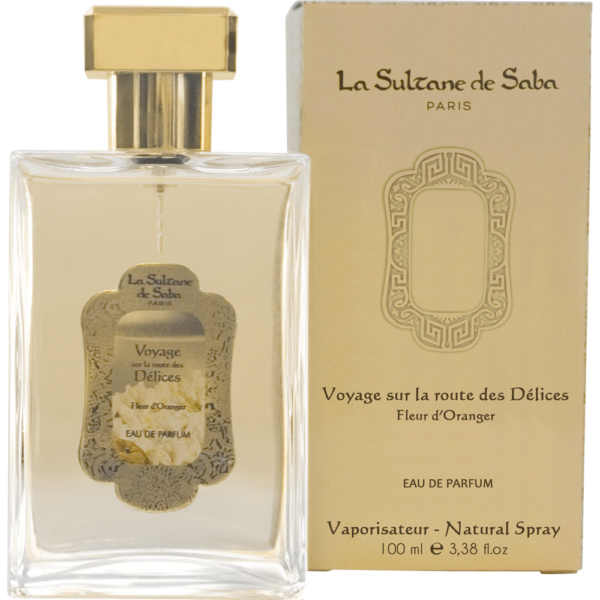 Eau de parfum du voyage sur la route des délices de la Sultane de Saba